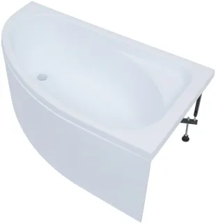 Акриловая ванна Aquanet Mia 310256 140x80 см правая с каркасом и фронтальной панелью